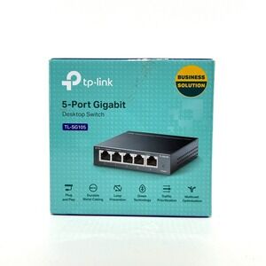 tp-link 5-Port Gigabit Desktop Switch (TL-SG105) Open Box